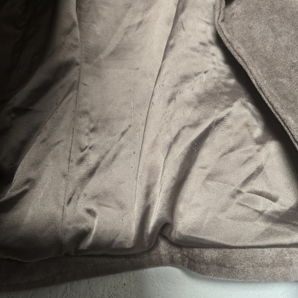 BLANKNYC Women's Taupe Suede Jacket.Size L - Picture 14 of 16